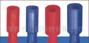 供应￠4子弹型公、母全绝缘接头（尼龙）