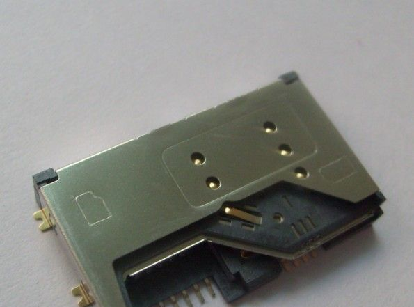 供应手机连接器 SIM卡座三合一