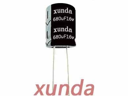 厂家发货|插件电解电容16v680uf|普通2000h标准品