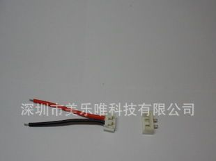 供应优质EH2.54电池插头连接线