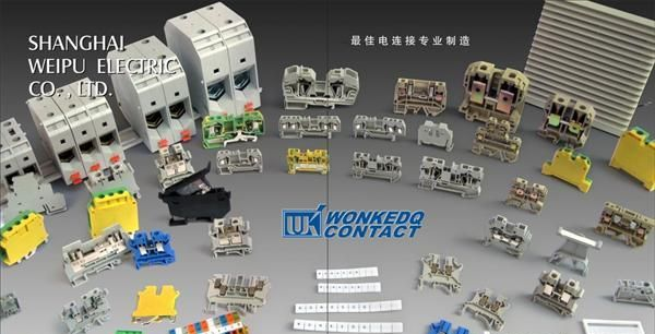 UK1.5接线端子 高品质JUK国产菲尼克斯式接线端子排