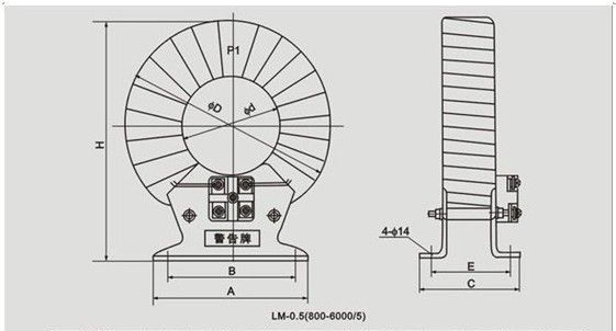 上海人民 精密互感器LM-0.5电流互感器 LM-0.5系列互感器 5000/5