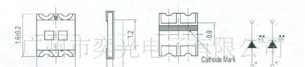 供应LED发光二极管 双色LED 贴片LED