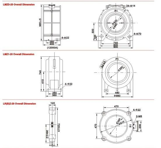 【厂家直销】发电机专用 20KV高压电流互感器 LMZB(3)-20 母线式