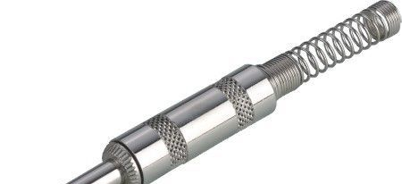 6.35单声道插头、1/4连接器、XS001 双滚花外壳  连接器插头插座