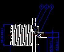 面板式UHF射频连接器 EU-5802