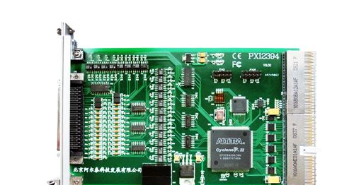供应阿尔泰PXI总线32位 4轴正交编码器和计数器卡PXI2394