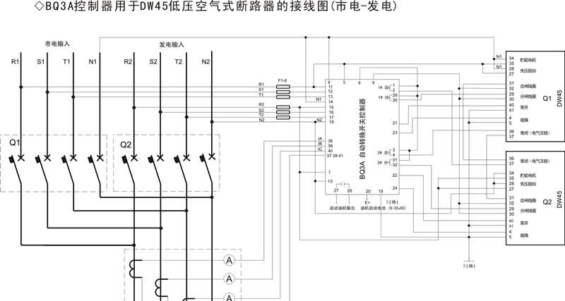 批发框架式双电源控制器BQ3A（全国生产）