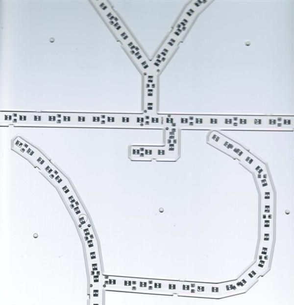 供应4-5-6mm线路板pcb、覆铜板FR-4 ，灯板