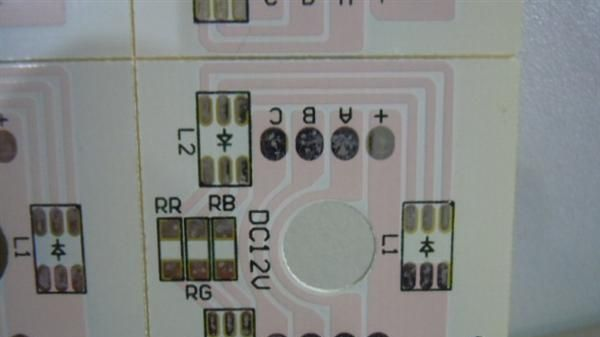 供应5050贴片模组PCB板 4灯贴片模组线路板 5050贴片4灯PCB板