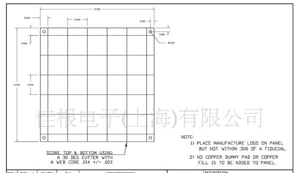 高频rogers4003（电路板）Tg170FR-4化金2OZ，线路板（PCB ）