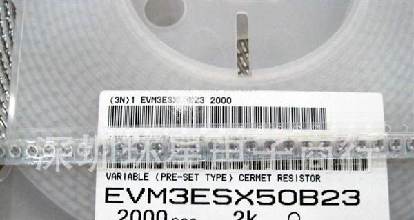 供应松下可调电阻EVM3YSX50B12