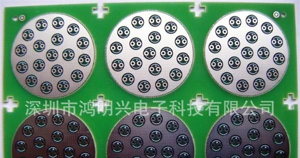厂家直销LED灯线路板，各种超长圆板方形LED灯线路板。