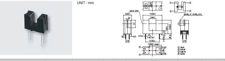 原装现货供应亿光槽型光耦 反射式光电开关 红外光电传感器ITR9606