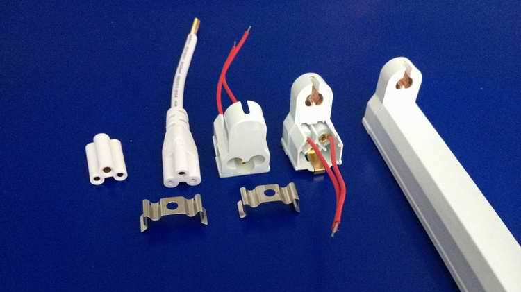供应T5LED支架 T5LED铝合金支架 T5LED日光灯管支架