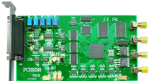 供应阿尔泰1MS/s 12位 2路可同步 任意波形发生器卡PCI8238
