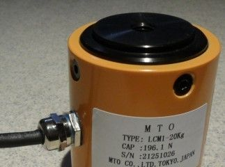 供应进口圆柱式称重传感器LCM1│日本MTO进口称重测力传感器LCM1-1T
