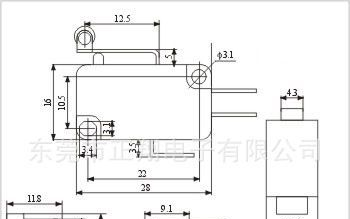 供应进口微动开关ZW8-3 耐高温电器微动开关
