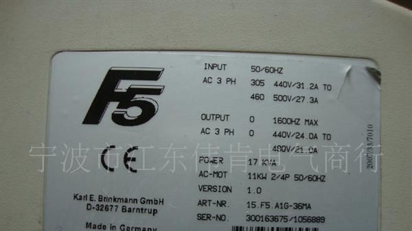 宁波变频器维修-------科比F5变频器特价出售