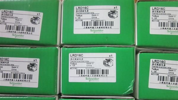供应施耐德 热过载继电器 LRD12C  5.5-8A