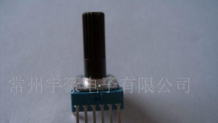 批发供应12MM 双联旋转式密封型汽车功放用电位器