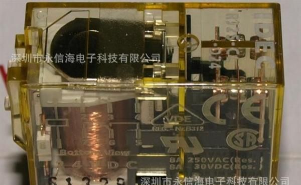 供应全新原装和泉继电器RJ2S-CL-D24 DC24V 双组8A银镍触点