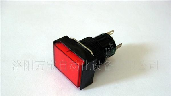 供应 爱克斯按钮 AS1601J-11D 带灯 红色 12V 24V 110V 220V 380V