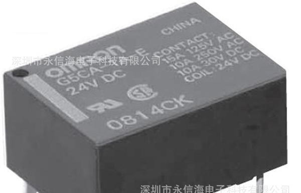 G5CA-1A-E DC12V 欧姆龙功率继电器