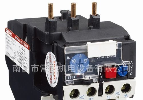 热过载继电器 德力西继电器 热继电器 JRS1D-25