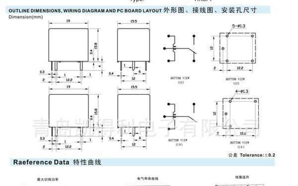 供应HK3FF-DC5V-SH  汇科继电器全系列 直流电磁继电器HUIKE