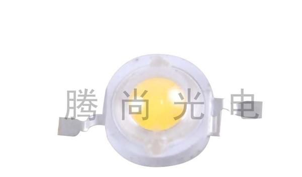 供应 晶元45mil*45mil 1W大功率LED灯珠100-110lm