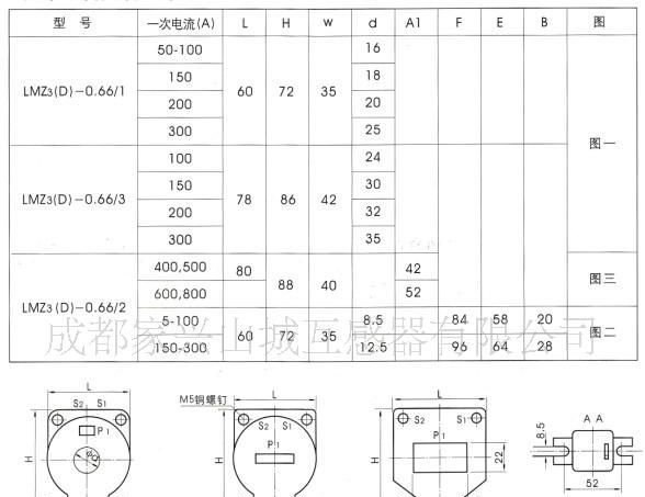 电子元件_电子元器件_互感器_电流互感器_LMZ（J）1