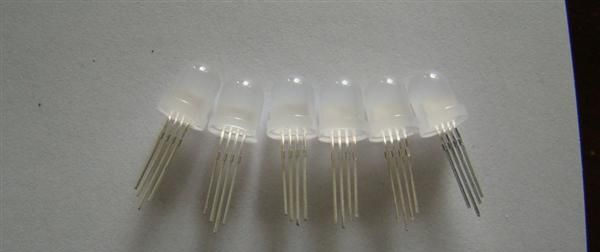 LED发光二极管供应8mm 全彩RGB
