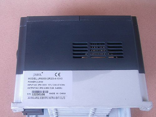 代理销售佳乐JAROL变频器JR6000-2R2G-4-1010(矢量型2.2KW 380V)