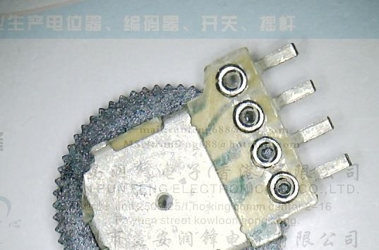 【电子元器现货直销】单联带开关旋转式电位器 过载能力强