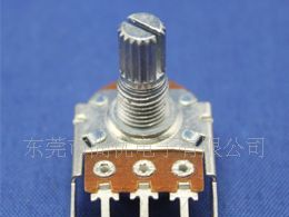 厂家供应R1610N-2带支架梅花金属柄旋转电位器