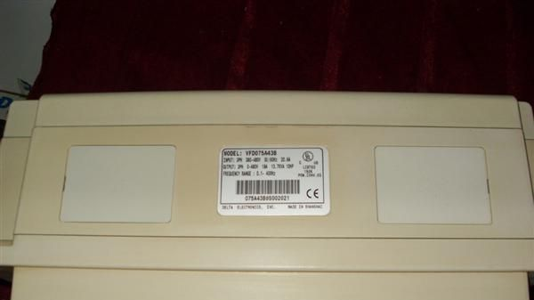 通用台达A型VFD075A43B-7.5KW二手变频器