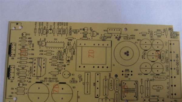 批量生产单面PCB电路板，线路板，94HB/94VO/22F/CEM-1/FR4