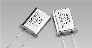 代理鸿星HC-49U系列石英晶体,频率为3.579545MHz~80MHz