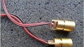 5V 激光头 激光二极管 点状 铜材半导体激光管 6MM外径