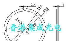 供应10W大功率LED二极管平面光源  暖白光