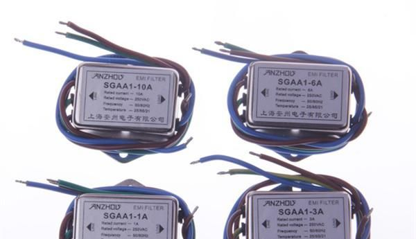 SGAA1-10A  电源滤波器 EMI滤波器，10A滤波器