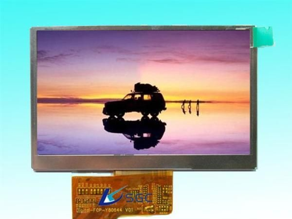 国产组装4.3英寸TFT液晶屏，国内价