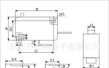 供应玩具微动开关 ZW7-0C 耐高温微动开关
