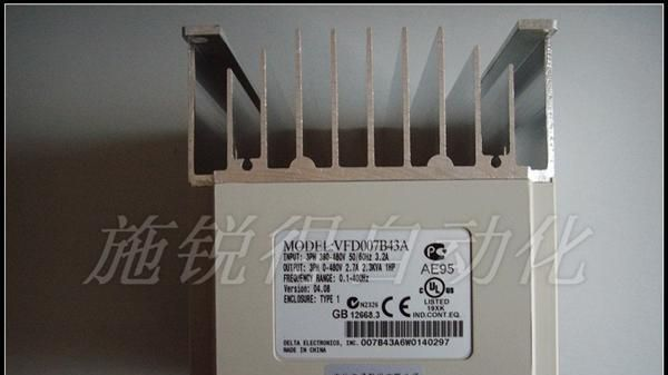 供应台达变频器VFD007B43A 0.75KW 380V