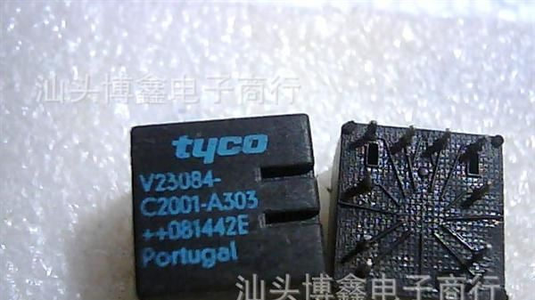 TYCO泰科V23084-C2001-A403  10脚位拆机二手汽车继电器