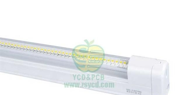 T10-270粒LED日光灯铝基板 LED线路板 LED PCB  线路板 PCB