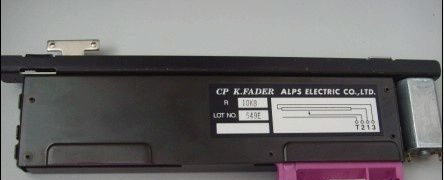 现货ALPS带马达遥控直滑式滑动电位器