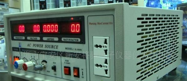 jl-1010A电压0-300V频率42-400Hz功率1KVA精度±0.1%数字变频电源