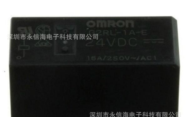 G2RL-1-E -24vdc欧姆龙功率继电器高度仅15.7mm的低背功率
